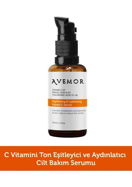 Brightening & Lightening Vitamin C Serum 30 Ml