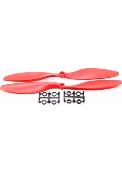 1 Çift 1045 (10" 10x4.5) Drone Pervane Seti (Kırmızı)