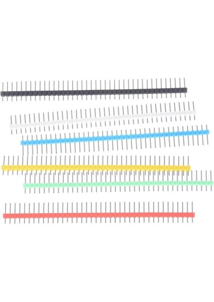 40 Pin 2.54 mm Aralıklı Renkli Header