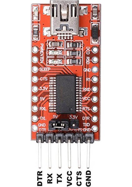 FT232RL USB to RS232 TTL UART Çevirici Modül Seri Port Haberleşme Arduino Mcu