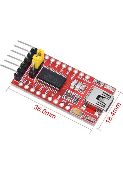 FT232RL USB to RS232 TTL UART Çevirici Modül Seri Port Haberleşme Arduino Mcu