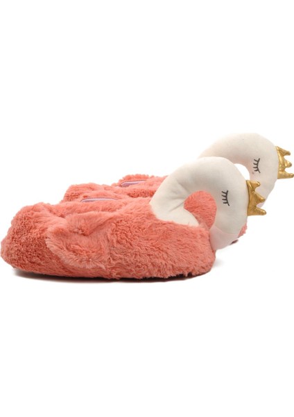 Kuğulu Fuşya Kadın Panduf fiyatları