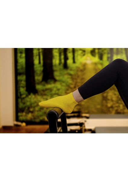 Neon Sante Sarı pilates ve yoga çorabı fırsatları