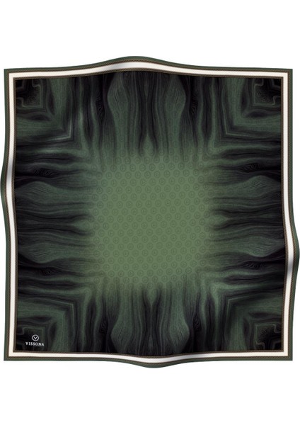 Haki Desen Tivil Ipek Eşarp 10659-0037 fiyatları