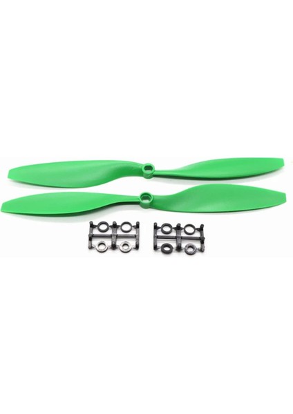 1 Çift 1045 (10" 10x4.5) Drone Pervane Seti (Yeşil)