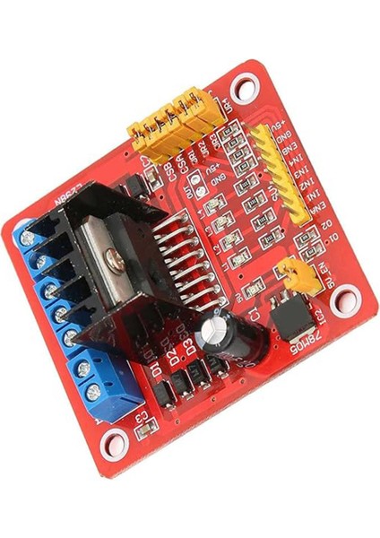 L298N Çift H Köprülü DC Step Motor Sürücü Kartı