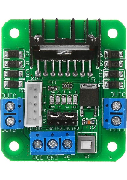 L298N Mavi Motor Sürücü Kartı