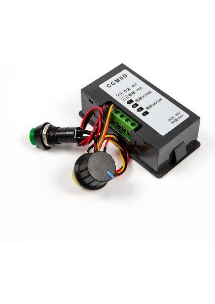 CCM5D Dijital LED Ekranlı 6V-12V-24V PWM DC Motor Hız Kontrolcüsü