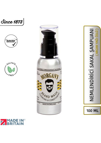 Beard Wash - Argan Yağlı Sakal Bakım Şampuanı 100 ml