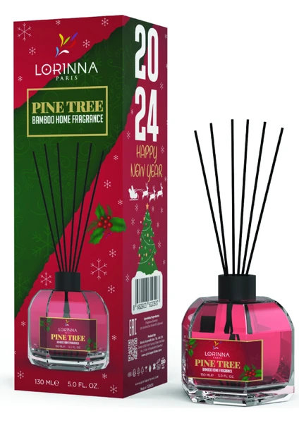 Lorinna Paris Pıne Tree Bambu Çubuklu Oda Kokusu 130 ml