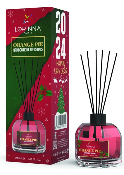 Orange Pıe Bambu Çubuklu Oda Kokusu 130 ml