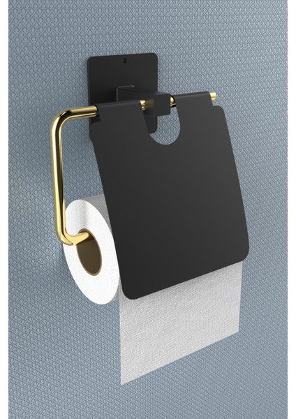 Yapışkanlı Kapaklı Tuvalet Kağıdı Tutacağı/tuvalet Wc Kağıtlık