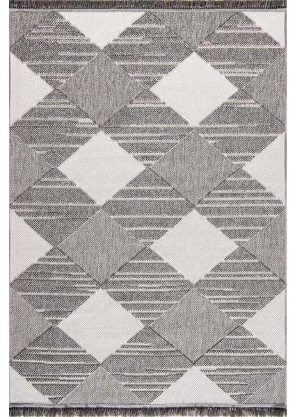 Vesa Koleksiyonu E1458M Bukle Özel Örme Salon Oturma Odası Antre Murfak Halısı