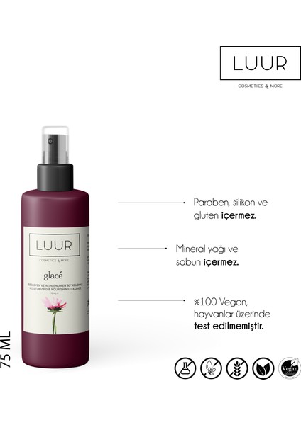 Glacé Besleyen ve Nemlendiren 80° Kolonya fiyatları