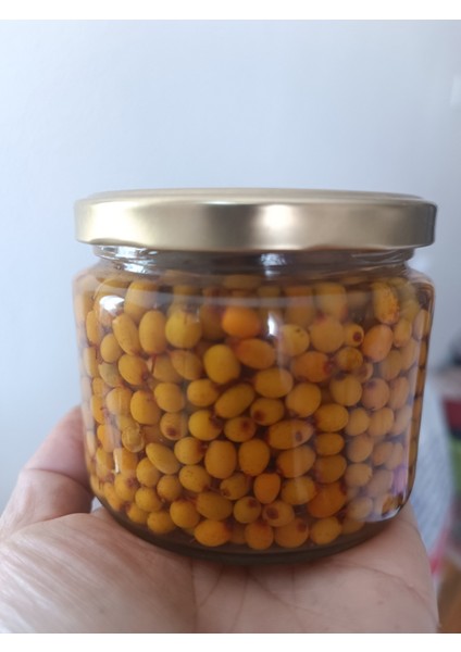 Yabani Iğde Meyvesi Şekersiz 330CC Kavanoz(Sea Buckthorn)