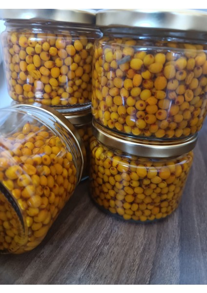 Yabani Iğde Meyvesi Şekersiz 330CC Kavanoz(Sea Buckthorn)