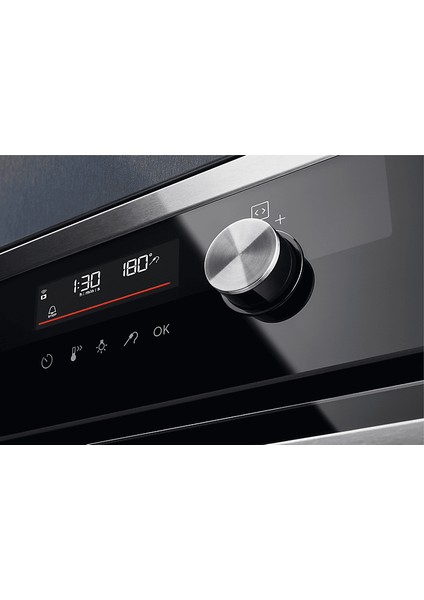 KODDP77WX 72 L Ankastre Fırın Inox Siyah