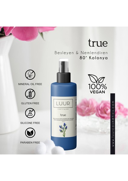 80° Kolonya Fresh Kokusuyla Nemlendiren ve Besleyen 80 ml Sprey modelleri