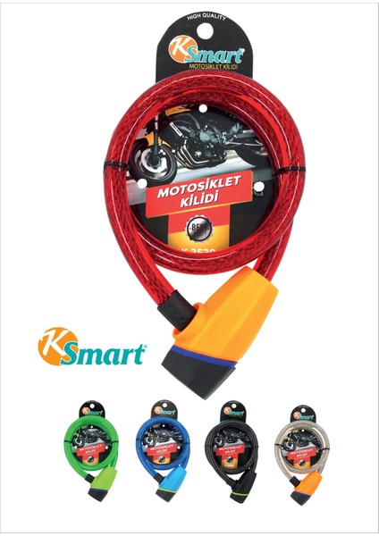 Motosiklet Kilidi Ksmart K-3538