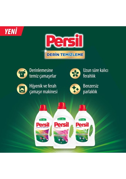 Sıvı Çamaşır Deterjanı 2470 ml Gülün Büyüsü 38 Yıkama