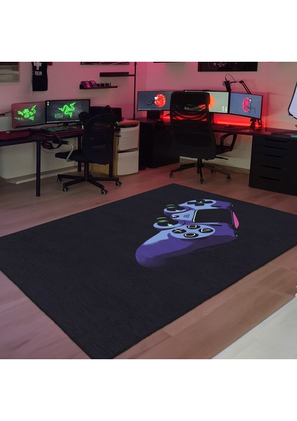 Dekoratif Özel Tasarım Yıkanabilir,ince, Kaymaz Tabanlı, Modern Genç Oda Halısı modelleri