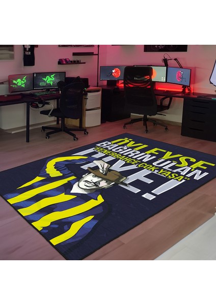 Dekoratif Özel Tasarım Yıkanabilir,ince, Kaymaz Tabanlı, Modern Genç Oda Halısı modelleri