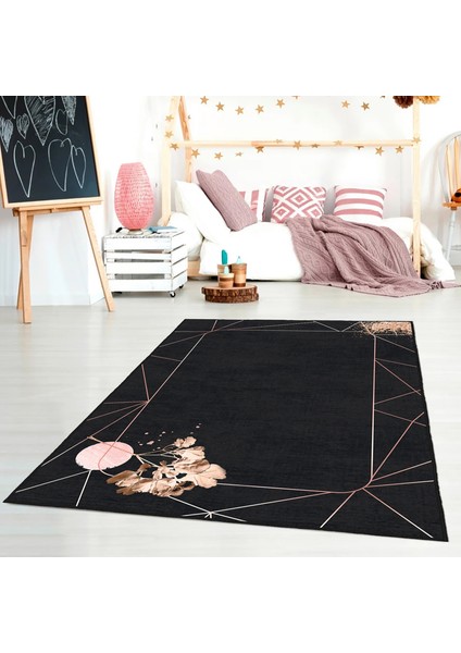 Dekoratif Özel Tasarım Yıkanabilir,ince, Kaymaz Tabanlı, Modern Genç Oda Halısı modelleri