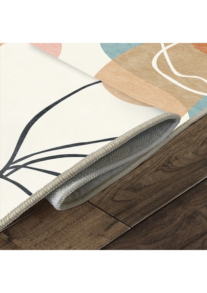 Dekoratif Özel Tasarım Yıkanabilir,ince, Kaymaz Tabanlı, Modern Genç Oda Halısı indirimleri