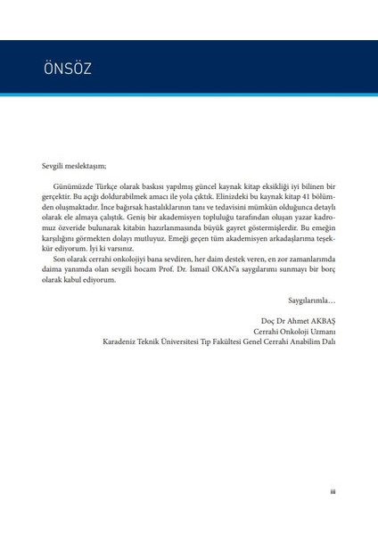Ince Bağırsak Hastalıkları modelleri