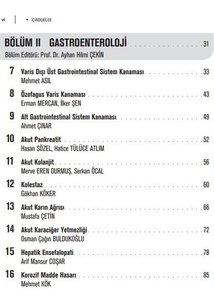 Dahuder Akut Dahiliye indirimleri