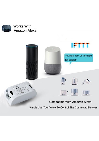 Qıachıp Wifi 433MHZ 1 Ch Rf Röle Uzaktan Kumanda Anahtarı Alıcı 110V 220V Akıllı Ev Kablosuz Işık Anahtarı Akıllı Ev Tuya App (Yurt Dışından) fırsatları