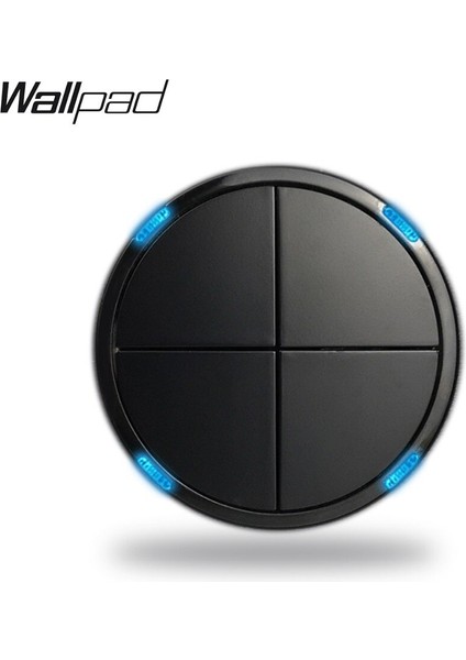 L6 4 Gang 1 Yollu Siyah Beyaz Geri Dönüş Düğmesine LED Duvar Işık Güç Anahtarı Modülü Dıy Ücretsiz Kombinasyon LED Göstergesi (Yurt Dışından) fiyatları