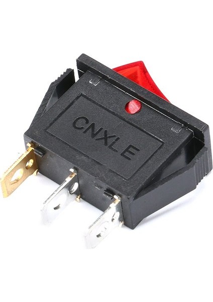 Adet Kcd3 Açma-Kapama 3pin Rocker Anahtarı 16A / 250V Yeşil Kırmızı Işıklar 16A/20A 250V/125VAC (Yurt Dışından) modelleri