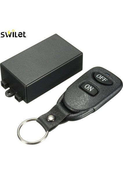 Dc 12V 10A Röle 1ch Kablosuz Rf Uzaktan Kumanda Anahtarı + Alıcı Ape Yüksek Kalite (Yurt Dışından)