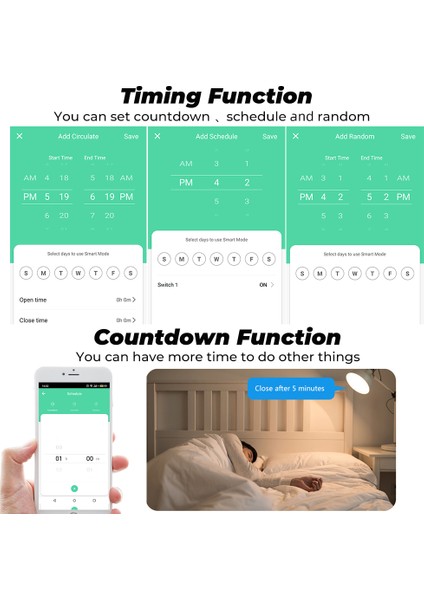 Smatrul - Wifi Kablosuz Akıllı Anahtar - Zamanlayıcı Kesici Kontrolü - Alexa Google Home Için Ses Kontrolü (Yurt Dışından) indirimleri