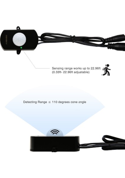 Sensky Dc 12V 24V 5A Pır Hareket Sensörü Anahtar Modülü LED Şerit Işık Lambası (Yurt Dışından) fırsatları