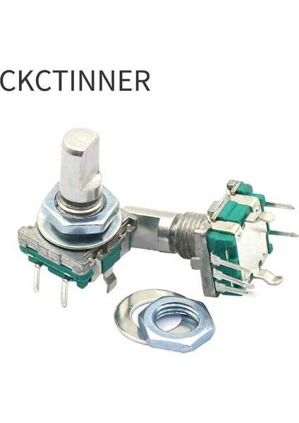 Adet Erik Kolu 15MM 20MM Döner Kodlayıcı Kodlama ANAHTARI/EC11/5 Pinli Anahtar ile Dijital Potansiyometre (Yurt Dışından) fırsatları