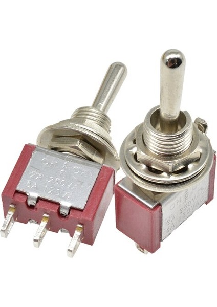 Geçiş Anahtarı Mini Anahtarlar 2 Pozisyon 3 Pozisyon Mandallama Anahtarı MTS-102/103/202/203/302/303/402/403 On-On On-Off-On Spdt Dpdt (Yurt Dışından)