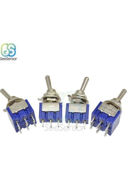 Geçiş Anahtarı Mini Anahtarlar 2 Pozisyon 3 Pozisyon Mandallama Anahtarı MTS-102/103/202/203/302/303/402/403 On-On On-Off-On Spdt Dpdt (Yurt Dışından)