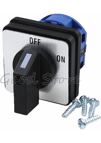 Yüksek Kaliteli LW26-20/1 Açık/kapalı 2 Pozisyon 2 Kutuplu 4 Terminal Ca-10 440V Ui 660V 20A Döner Kam Anahtarı (Yurt Dışından) fiyatları