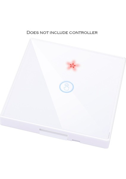 Ev Kablosuz Dokunmatik Anahtarı Işık Rf Uzaktan Kumanda Cam Ekran 1 2 3 Gang Duvar Paneli Düğmesi 110 V 220 V Alıcı LED Lamba (Yurt Dışından)