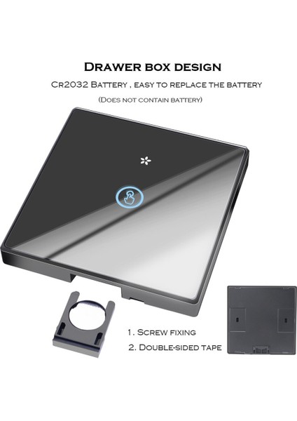 Ev Kablosuz Dokunmatik Anahtarı Işık Rf Uzaktan Kumanda Cam Ekran 1 2 3 Gang Duvar Paneli Düğmesi 110 V 220 V Alıcı LED Lamba (Yurt Dışından) modelleri