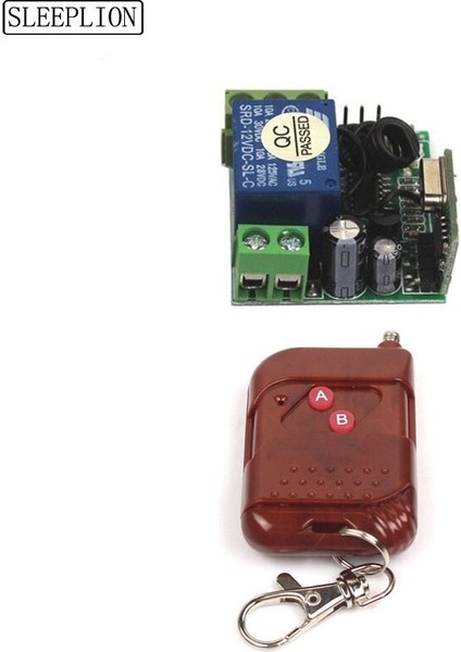 Sleeplion Kapı Erişim Kontrol Sistemi 12 V 1ch Kablosuz Uzaktan Kumandalı Anahtar Uzaktan Kumanda Işık Anahtarı Alıcı 315/433 Mhz (Yurt Dışından) modelleri