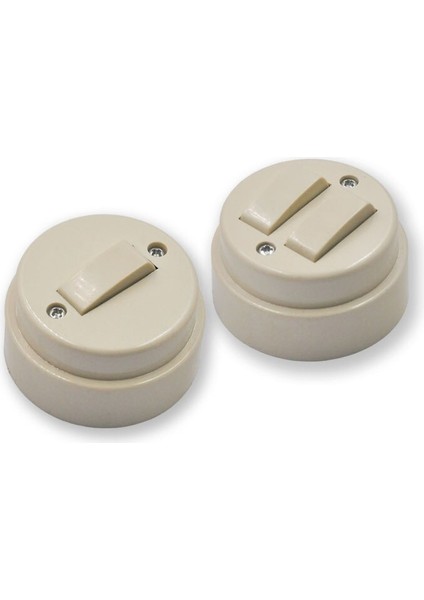 Adet Ev Geliştirme Retro Tek Çift Kontrol Sur Basmalı Düğme Anahtarı Duvar Lambası Eski Moda Işık Anahtarı 10A250V (Yurt Dışından) fiyatları