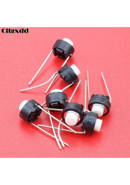 Cltgxdd 10 Adet Dokunmatik Anahtar Düğmesi 6*6*5mm Dıp 6X6X5 mm Dokunsal Inceliğini Basmalı Düğme Anahtarı Anlık Alps Beyaz Toplu (Yurt Dışından) modelleri