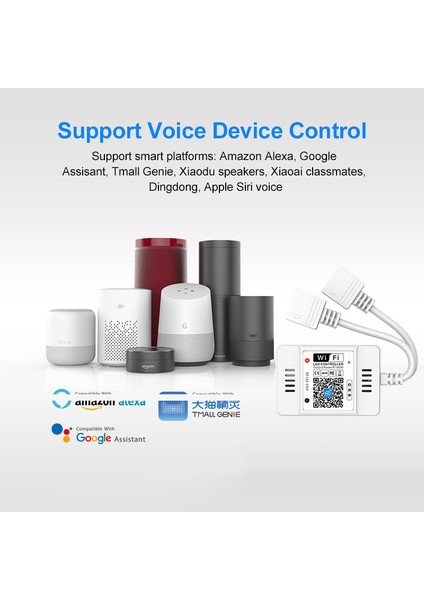 Wifi Akıllı Denetleyici Renkli 24 Tuşlu Çift Yük Rgb Işık Denetleyici ile Alexa Ses Akıllı Ev Otomasyon Modülü Güzel Malzeme ile (Yurt Dışından) indirimleri