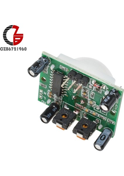 5 Adet SR501 Otomatik Pır Hareket Sensörü Anahtarı 5V 12V Ir Kızılötesi Işığa Duyarlı Kontrol Vücut Algılama Sensörü Tetik Gecikme Anahtarı (Yurt Dışından)