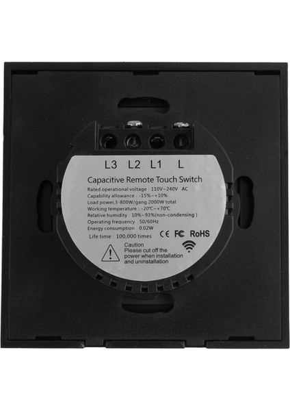 Akıllı 1/2/3 Gang Uzaktan Kumanda Cam Kristal LED Panel Duvar Işık Anahtarı Ab (Yurt Dışından) indirimleri