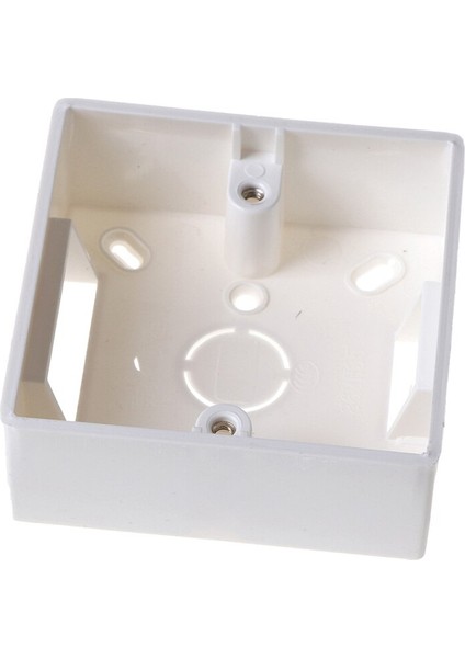 Montaj Kutusu Iç Kaset 86MM*83MM*35MM 86 Tip Anahtar ve Priz Için Beyaz Renk Kablolama Arka Kutusu (Yurt Dışından) fiyatları