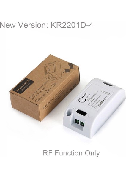 Qıachıp 433 Mhz Kablosuz Rf Uzaktan Kumanda Anahtarı Ac 110 V 220 V Lamba Işığı LED Kablosuz Anahtarları Koridor Odası Duvar Paneli Anahtarı (Yurt Dışından)